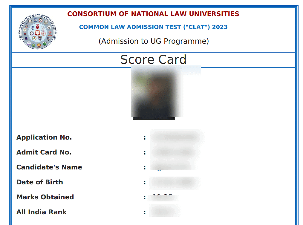 CLAT Result 2023: Scorecard, Merit List (OUT), Highest / Topper Marks, Cut Off And Counselling ...