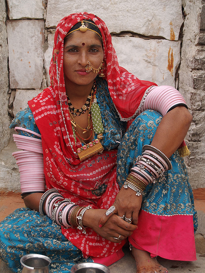 Rajasthani attire-Female