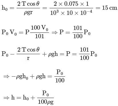JEE Advanced Previous Year Questions (2018 - 2023): Properties of Matter | Physics for JEE Main & Advanced