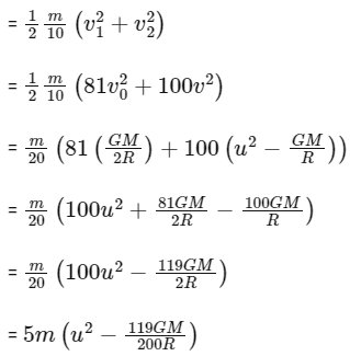 JEE Main Previous Year Questions (2020): Gravitation | Chapter-wise Tests for JEE Main & Advanced