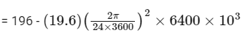 JEE Main Previous Year Questions (2020): Gravitation | Chapter-wise Tests for JEE Main & Advanced
