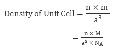 Formula of a Compound, Number of Voids Filled & Calculations: Unit Cell Dimensions Notes | Study Additional Documents and Tests for JEE - JEE