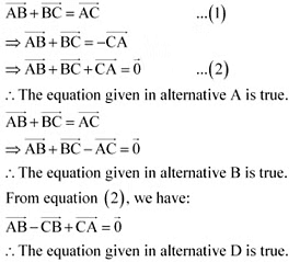 NCERT Solutions Class 12 Maths Chapter 10 - Vector Algebra