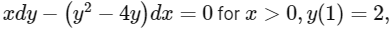 JEE Advanced Previous Year Questions (2018 - 2023): Differential Equations | Mathematics (Maths) for JEE Main & Advanced