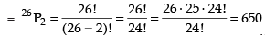 NCERT Exemplar: Permutations and Combinations- 1 | Mathematics (Maths) Class 11 - Commerce