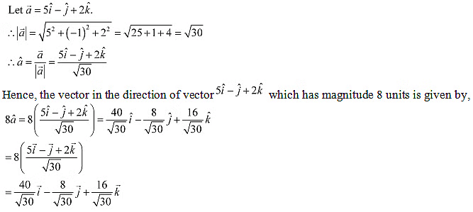 NCERT Solutions Class 12 Maths Chapter 10 - Vector Algebra