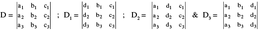 Important Determinant Formulas Formulas for JEE and NEET
