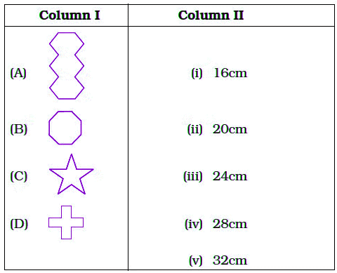 NCERT Exemplar Solutions: Mensuration | Mathematics (Maths) Class 6