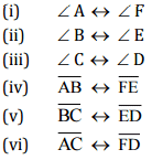 NCERT Solutions for Class 8 Maths - Congruence of Triangles