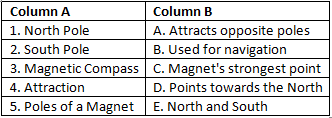 Worksheet Solutions: Exploring Magnets