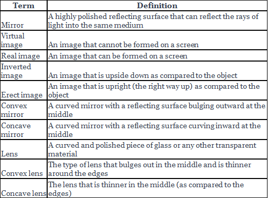 Light Chapter Notes | Class 7 Oxford Science