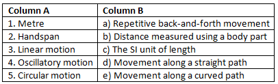 Worksheet Solutions: Measurement of Length and Motion