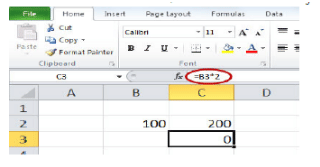 Spreadsheet(MS Excel) Chapter Notes | Computer Science for Class 6