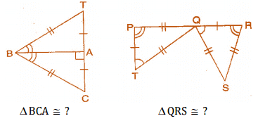 NCERT Solutions for Class 8 Maths - Congruence of Triangles