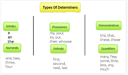 Rules To Remember (About Determiners) - Determiners Notes | Study English Grammar (Communicative) Interact In English- Class 9 - Class 9