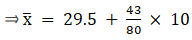RS Aggarwal Solutions: Mean, Median, Mode of Grouped Data, Cumulative Frequency Graph and Ogive- 1 | RS Aggarwal Solutions for Class 10 Mathematics