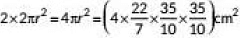 Class 10 Maths Chapter 12 Previous Year Questions - Surface Area and Volumes