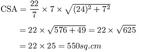 Class 10 Maths Chapter 12 Previous Year Questions - Surface Area and Volumes