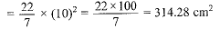 Class 10 Maths Chapter 11 Previous Year Questions - Areas Related to Circles