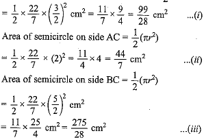 Previous Year Questions: Areas Related to Circles - 2 Notes | Study Mathematics (Maths) Class 10 - Class 10