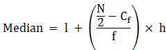 RS Aggarwal Solutions: Mean, Median, Mode of Grouped Data, Cumulative Frequency Graph and Ogive- 1 | RS Aggarwal Solutions for Class 10 Mathematics