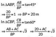 Class 10 Maths Chapter 9 Previous Year Questions - Some Application of Trigonometry