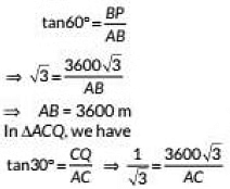Class 10 Maths Chapter 9 Previous Year Questions - Some Application of Trigonometry