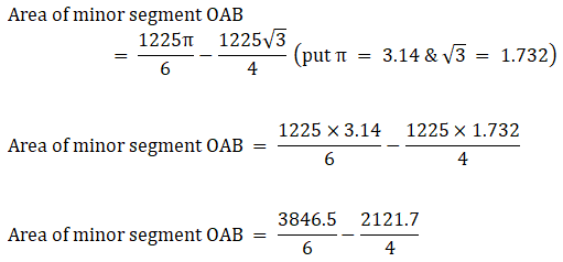 RS Aggarwal Solutions: Area of Circle, Sector and Segment- 3 | RS Aggarwal Solutions for Class 10 Mathematics