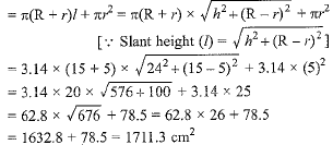 Class 10 Maths Chapter 12 Previous Year Questions - Surface Area and Volumes