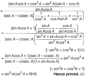 Class 10 Mathematics: CBSE Sample Question Paper (2019-20) - 4 | CBSE Sample Papers For Class 10