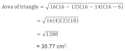 Heron’s Formula Class 9 Notes Maths Chapter 10