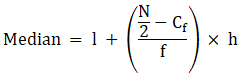 RS Aggarwal Solutions: Mean, Median, Mode of Grouped Data, Cumulative Frequency Graph and Ogive- 1 | RS Aggarwal Solutions for Class 10 Mathematics