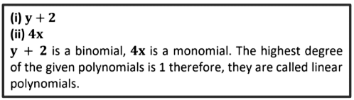 Polynomials Chapter Notes | Mathematics (Maths) Class 9