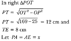 Class 10 Maths Previous Year Questions - Circles- 1
