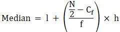 RS Aggarwal Solutions: Mean, Median, Mode of Grouped Data, Cumulative Frequency Graph and Ogive- 1 | RS Aggarwal Solutions for Class 10 Mathematics