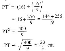 Class 10 Maths Previous Year Questions - Circles- 1