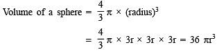 Class 9 Maths Chapter 12 Previous Year Questions - Surface Area & Volumes