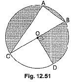 Previous Year Questions: Areas Related to Circles - 2 Notes | Study Mathematics (Maths) Class 10 - Class 10