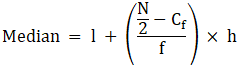 RS Aggarwal Solutions: Mean, Median, Mode of Grouped Data, Cumulative Frequency Graph and Ogive- 1 | RS Aggarwal Solutions for Class 10 Mathematics