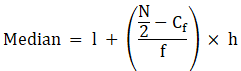 RS Aggarwal Solutions: Mean, Median, Mode of Grouped Data, Cumulative Frequency Graph and Ogive- 1 | RS Aggarwal Solutions for Class 10 Mathematics