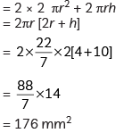 Class 10 Maths Chapter 12 Previous Year Questions - Surface Area and Volumes