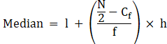 RS Aggarwal Solutions: Mean, Median, Mode of Grouped Data, Cumulative Frequency Graph and Ogive- 1 | RS Aggarwal Solutions for Class 10 Mathematics
