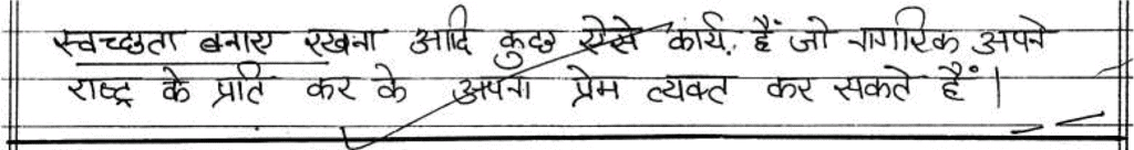 Class 10 Hindi (A): Topper`s Answer Sheet (2019) | Hindi Class 10