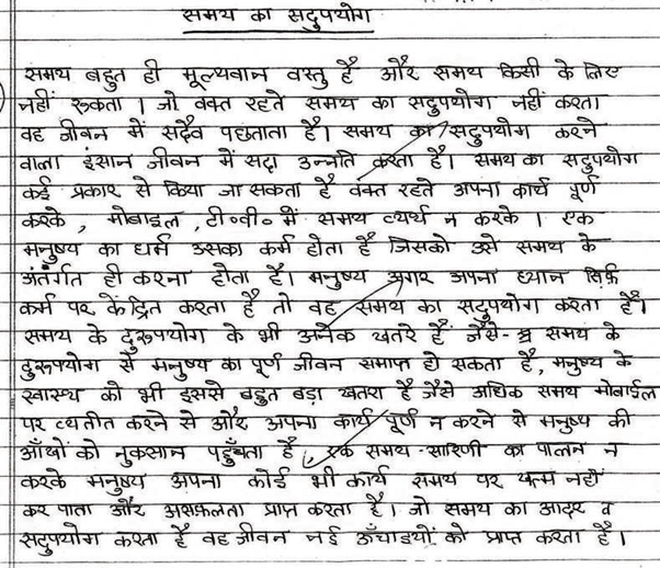 Class 10 Hindi (B): Topper`s Answer Sheet (2019) | Hindi Class 10