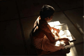 Brahmin Reading Sanskrit
