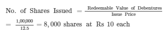 NCERT Solution (Part - 4) - Issue and Redemption of Debentures - Notes | Study Additional Study Material for Commerce - Commerce