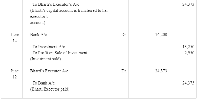 NCERT Solution - Reconstitution - Retirement/Death of a Partner | Accountancy Class 12 - Commerce