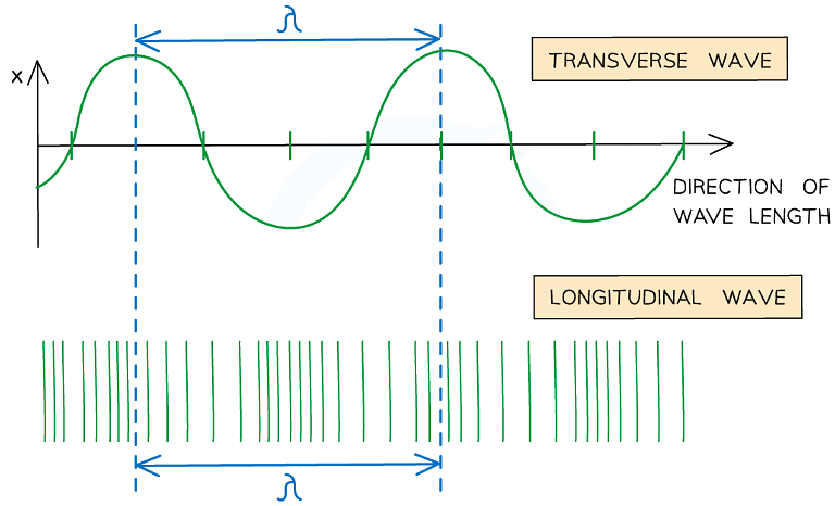 Longitudinal And Transverse Waves Notes Study Physics For Grade 12