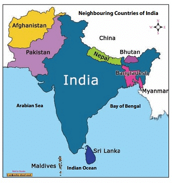 Key Concepts: India - Size And Location - Social Studies (SST) Class 9 ...