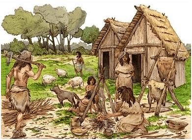 Mesolithic age group people